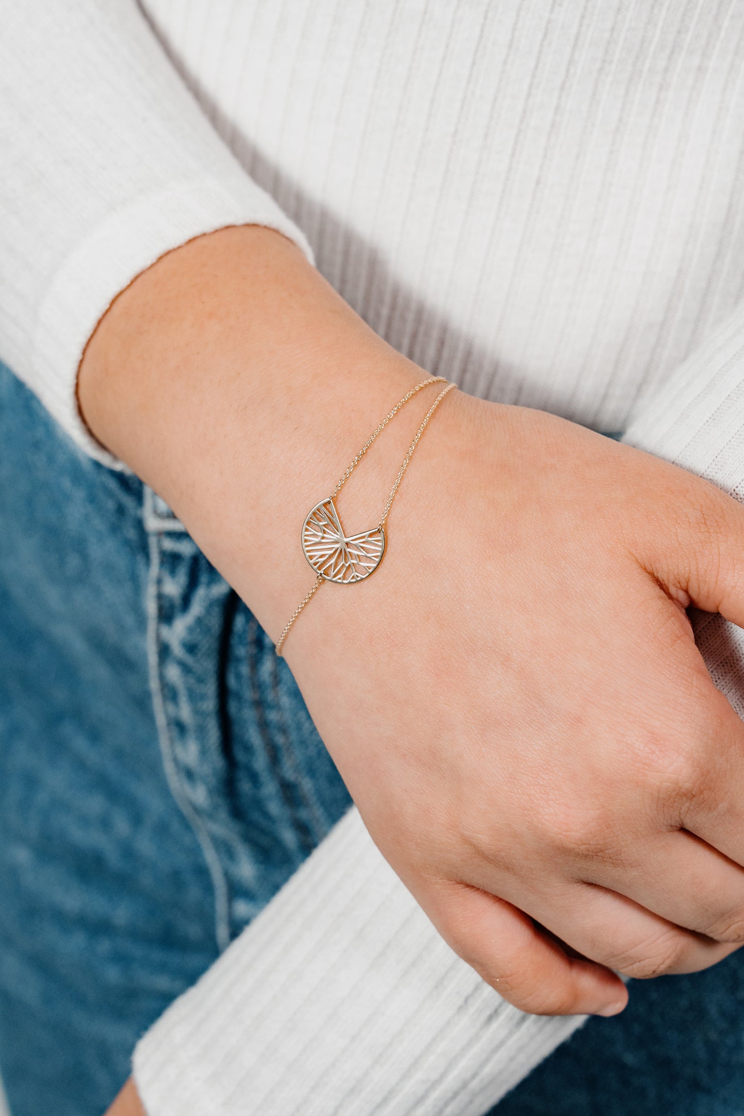 Coral Lines Bracelet