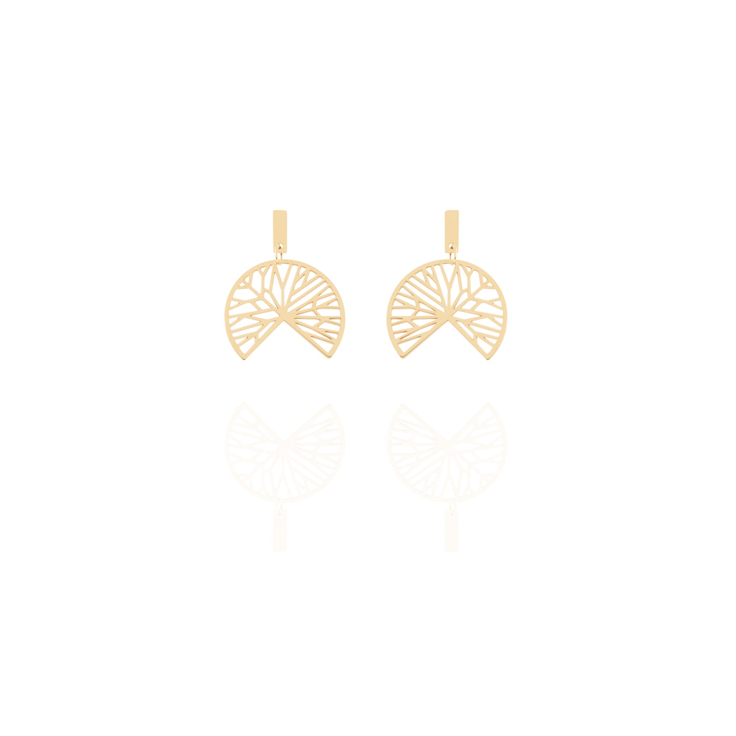 Coral Lines Earrings