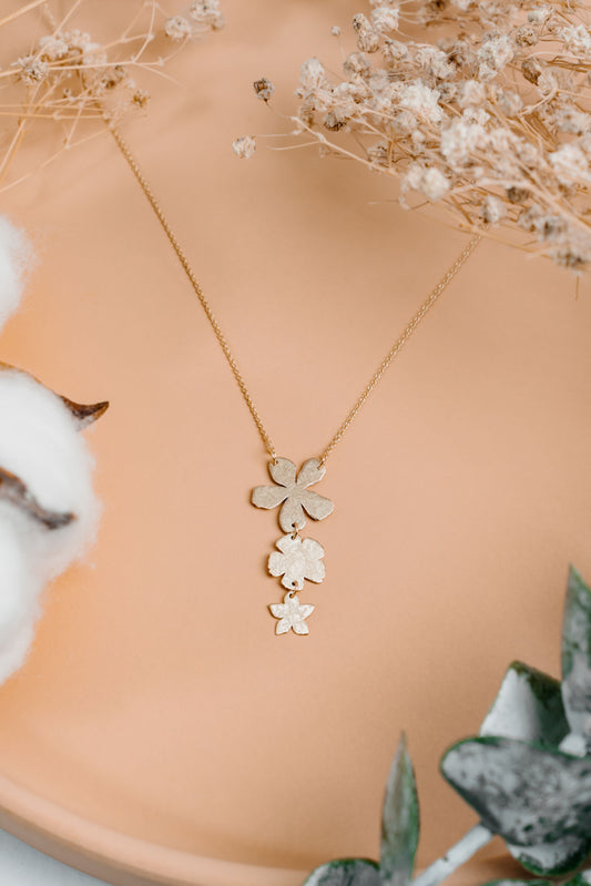 Floral Trio Necklace