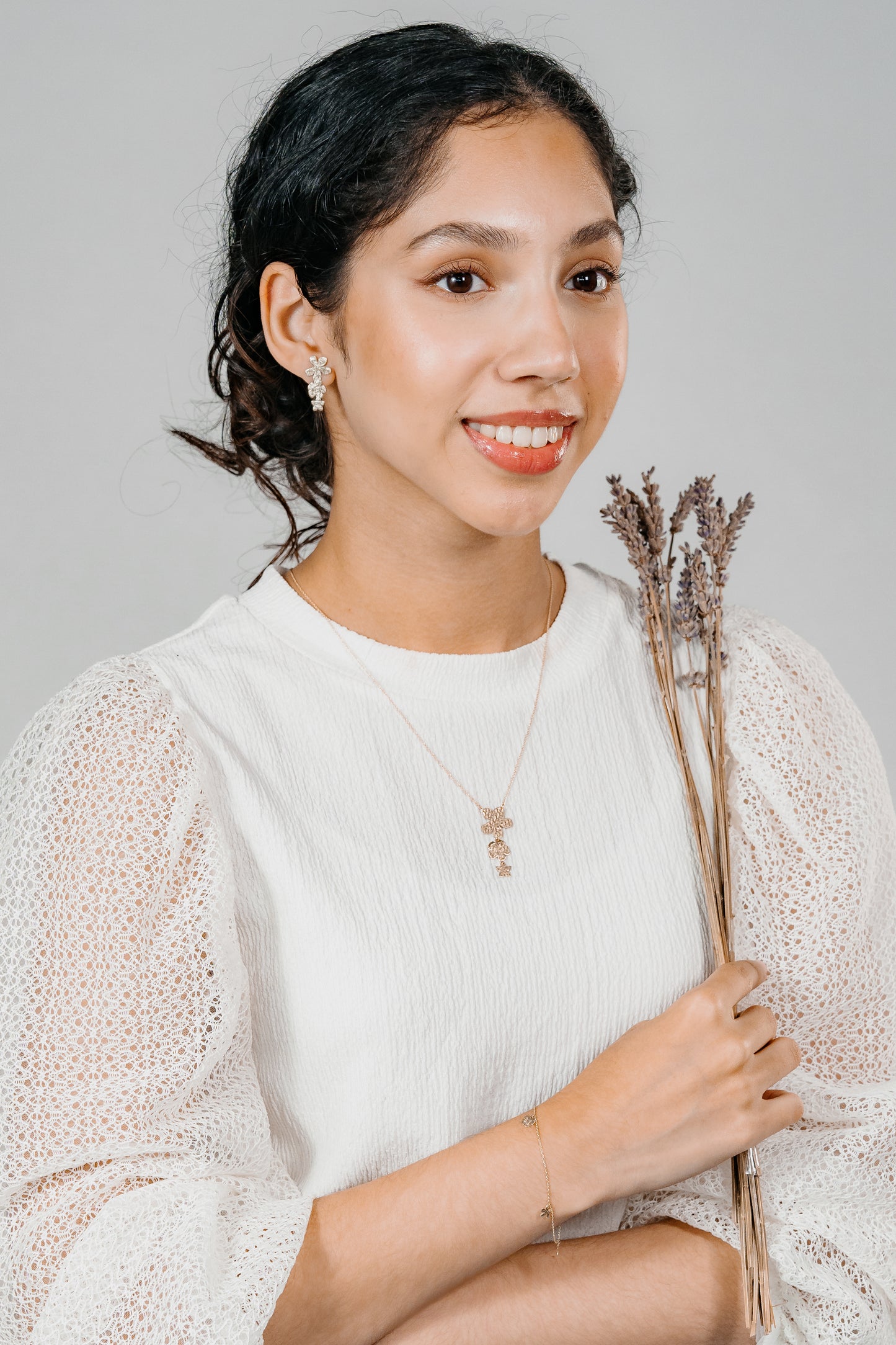 Floral Trio Necklace